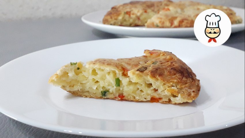 Лепешка с мясной начинкой