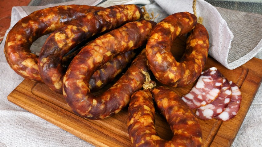 Колбаса копченая Краковская