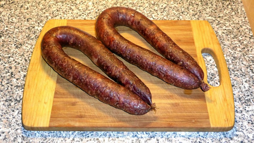 Домашняя Краковская колбаса