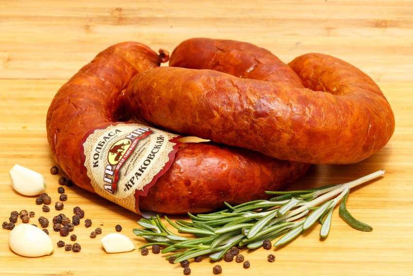 Докторская и Краковская колбаса