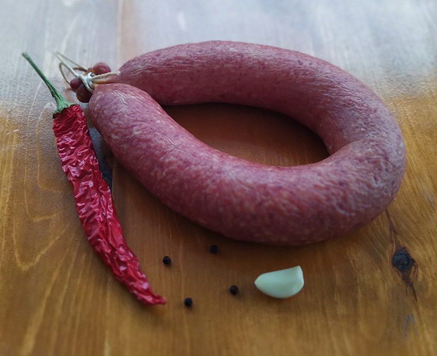 Велком колбаса Краковская полукопченая