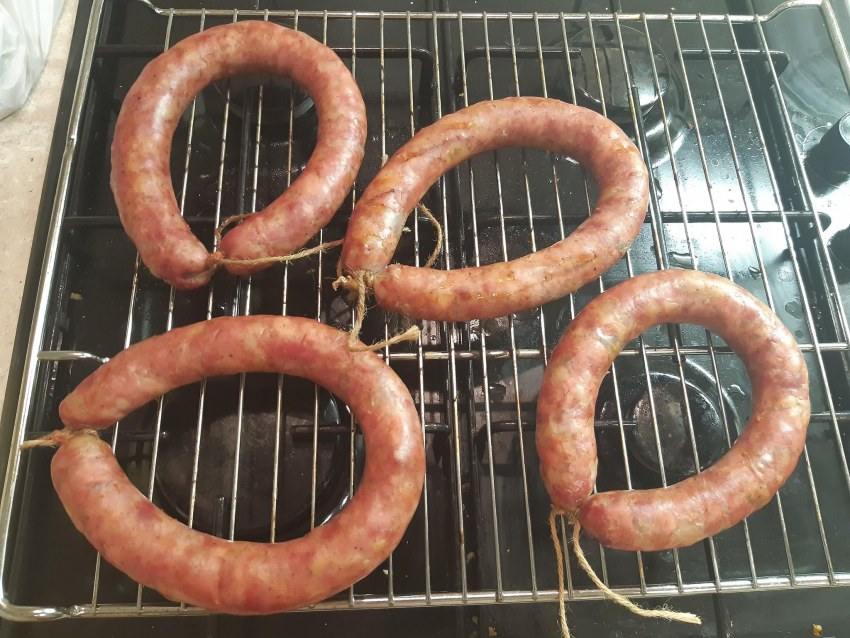 Домашняя Краковская колбаса
