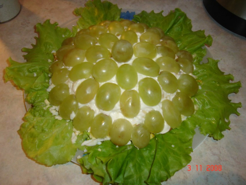 Салат Виноградная лоза