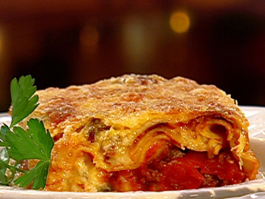 Лазанья мясная в мультиварке