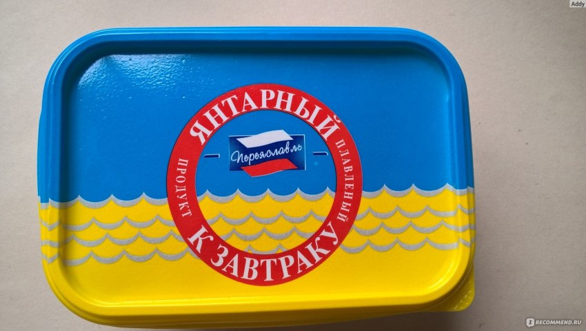 Упаковка плавленного сыра