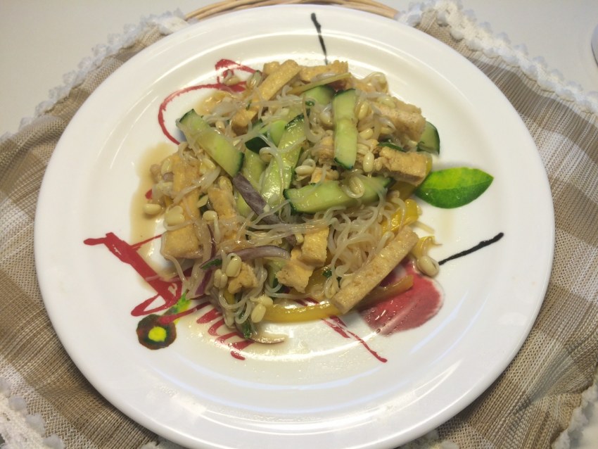 Соевое мясо салат по-корейски
