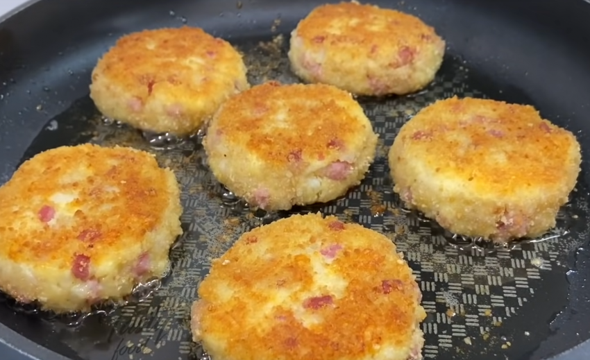 Котлета с картофельными зразами