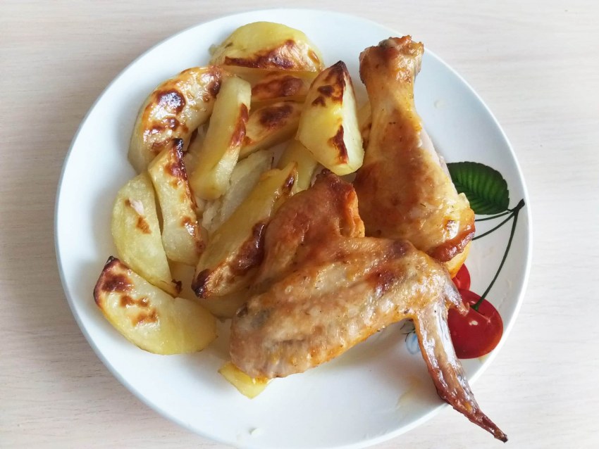 Курица из картошки прикол