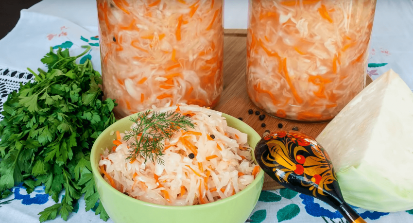 Соленкино квашеная капуста