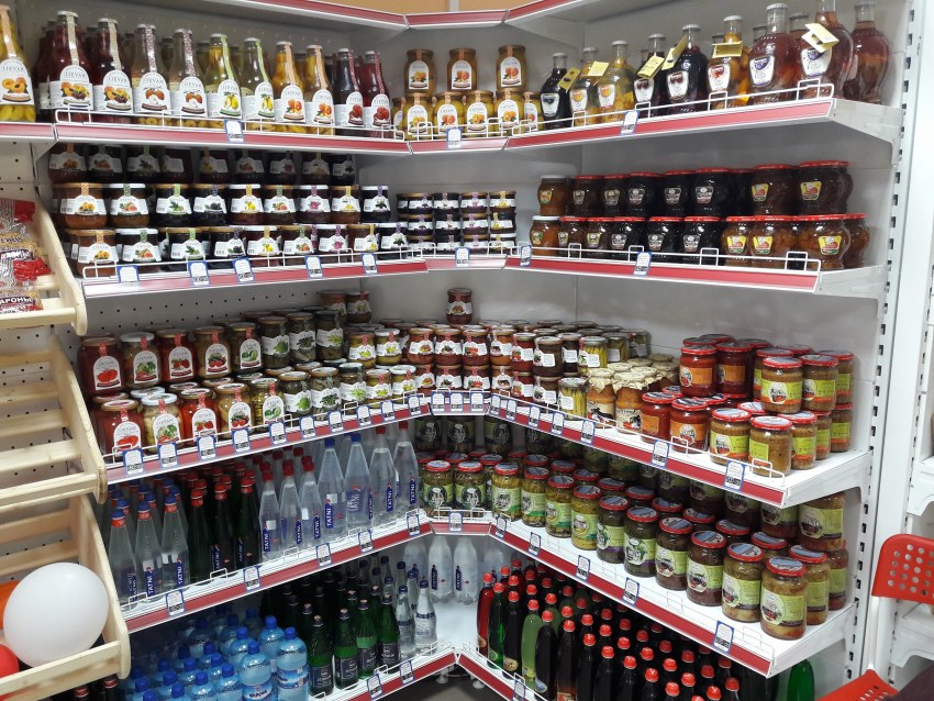 Натуральные соки в магазинах