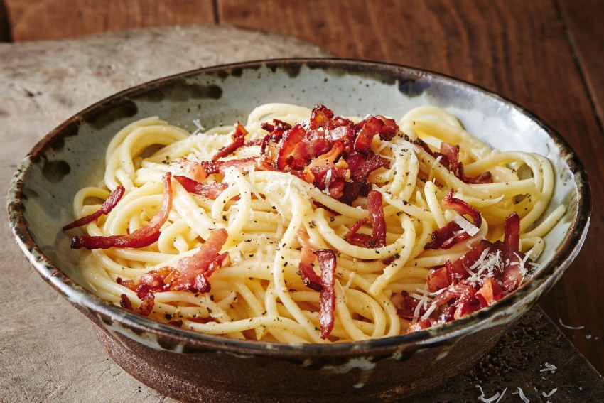 Паста карбонара «pasta alla Carbonara»