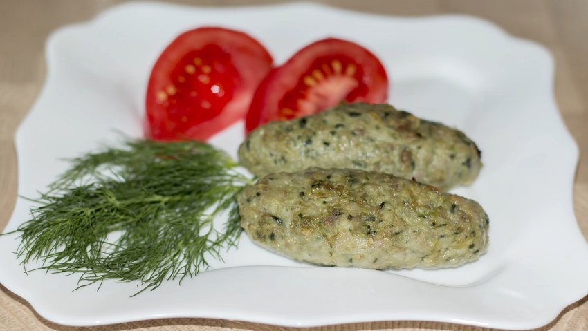 Зразы говяжьи панированные