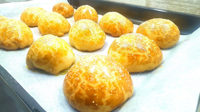 Булочки с мандаринами