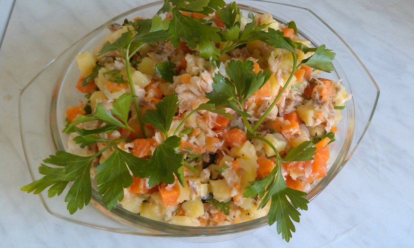 Рыбный салат