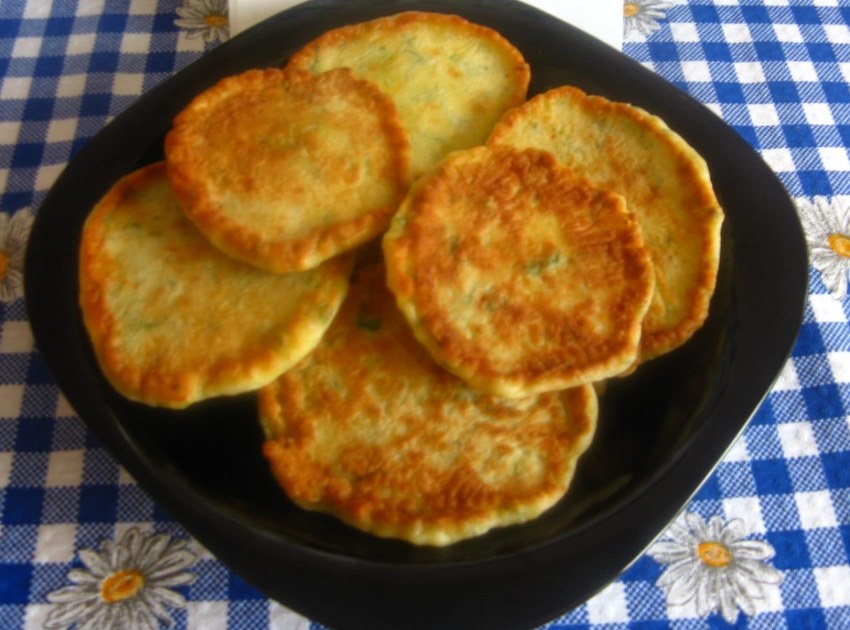 Лепешки из кукурузной муки