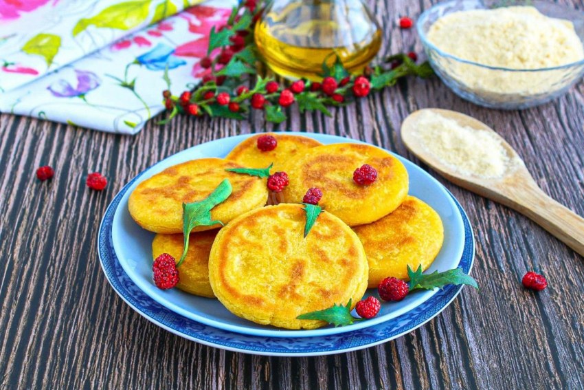 Грузинские лепешки мчади