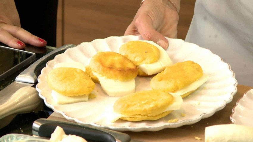 Мчади с сыром сулугуни