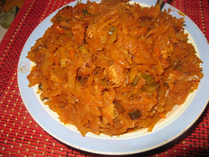 Солянка с капустой