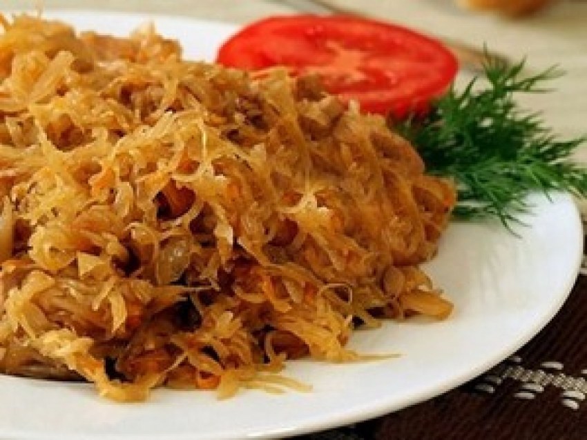 Солянка тушеная капуста