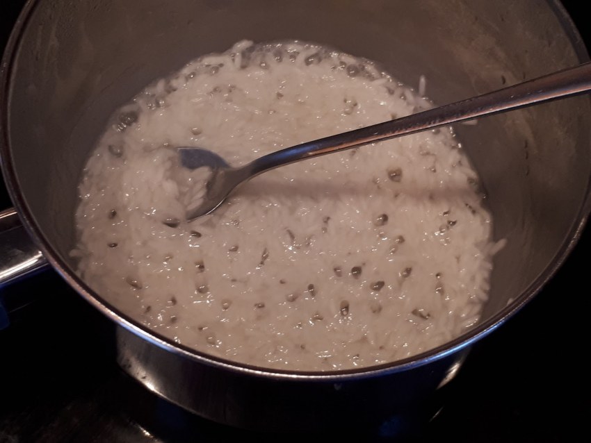 Варка рисовой каши