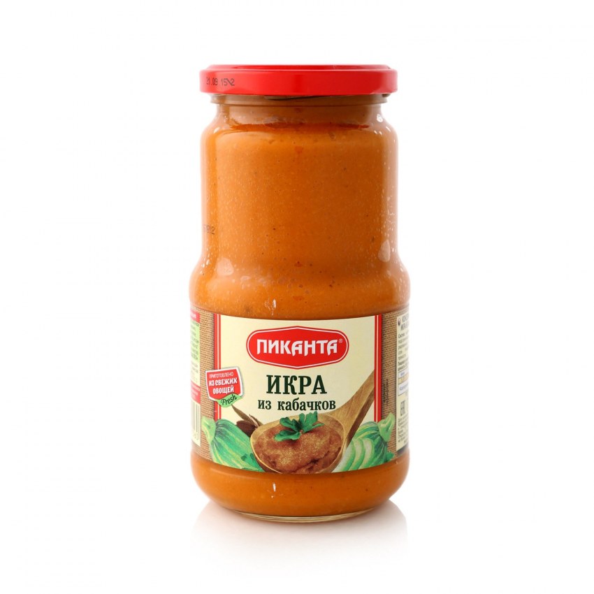 Кабачковая икра банка