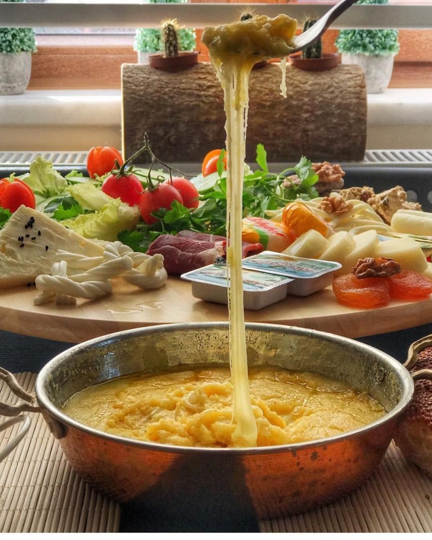 Турецкая еда куймак