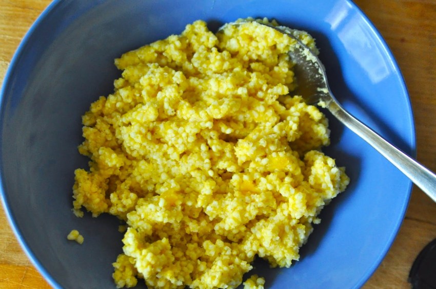 Блюда из пшена и моркови