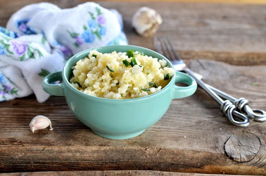 Пшенная каша с яйцом
