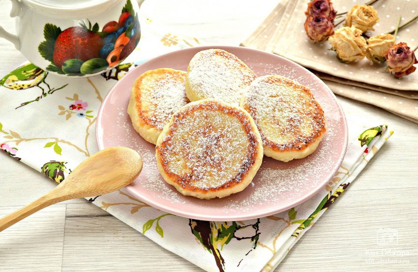 Сырники без яиц на сковороде