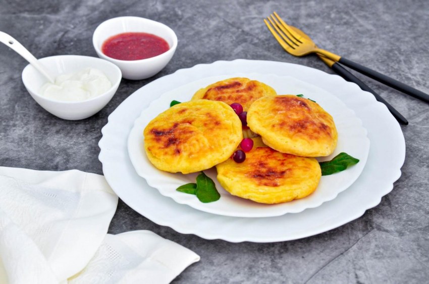 Сырники с манкой без муки