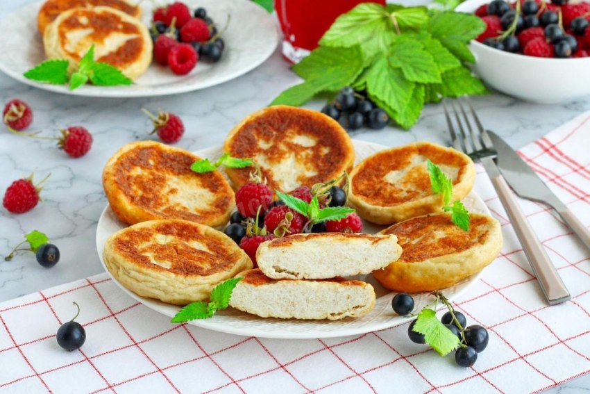 Нежные сырники из творога и яиц без муки