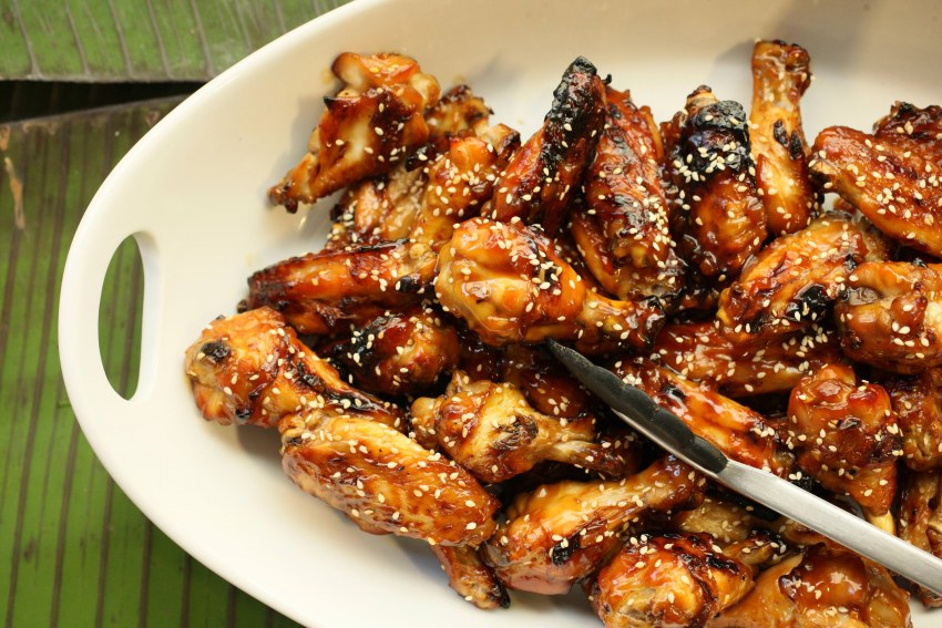 Куриные крылышки (в пряной глазури, BBQ, Чили-манго, )