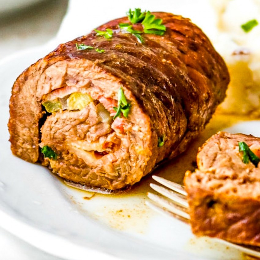 Рулетики из говядины (Rinderrouladen)