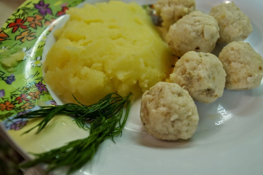 Кукурузные кнели