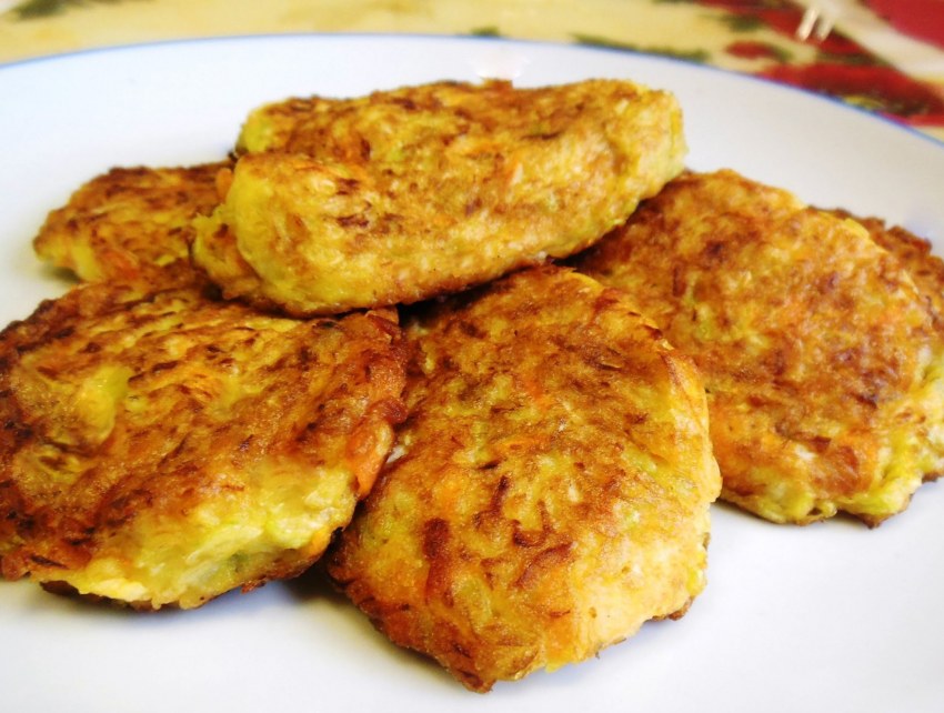 Картофельные котлеты с сыром