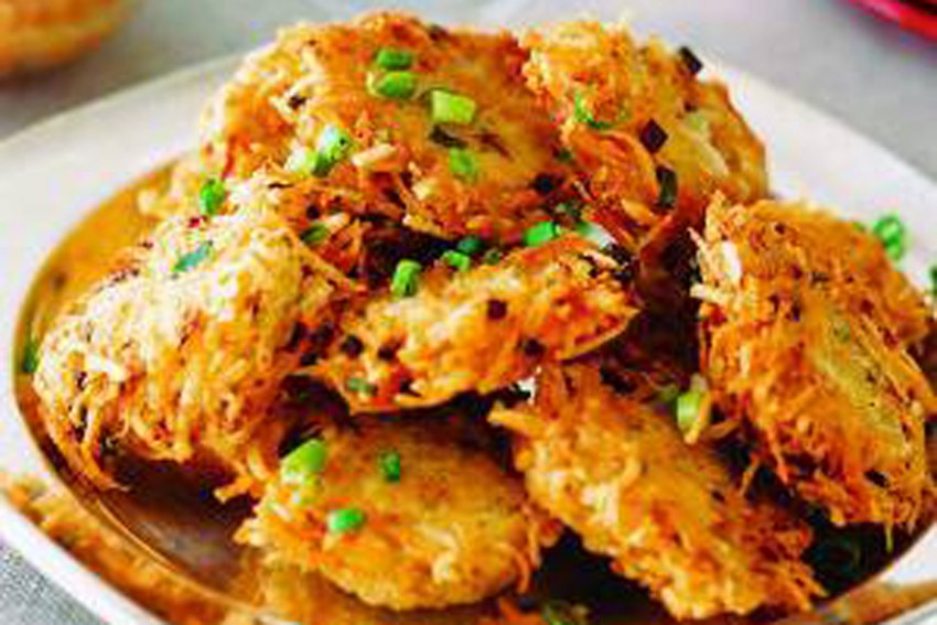 Драники из картофеля с сыром