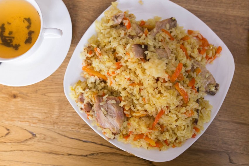 Плов с филе