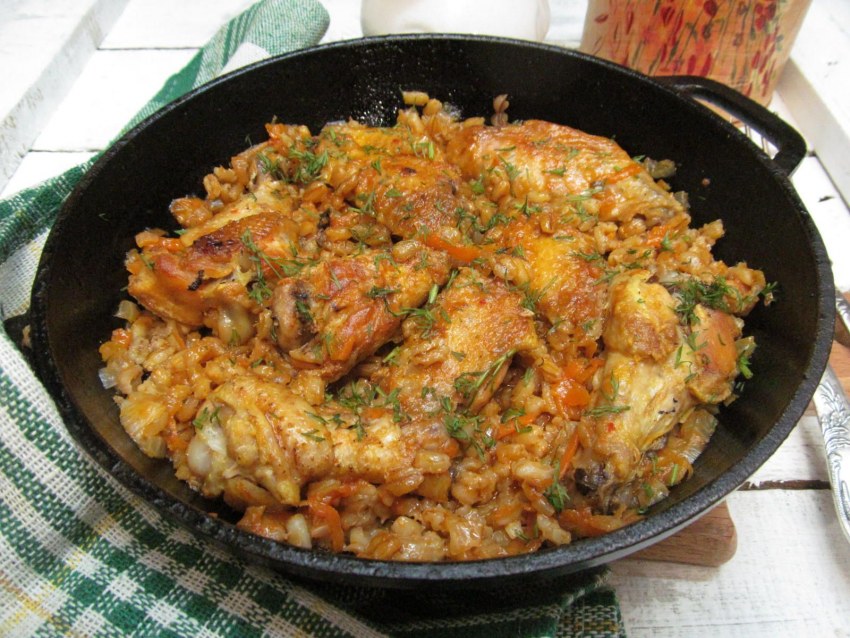 Плов куриный