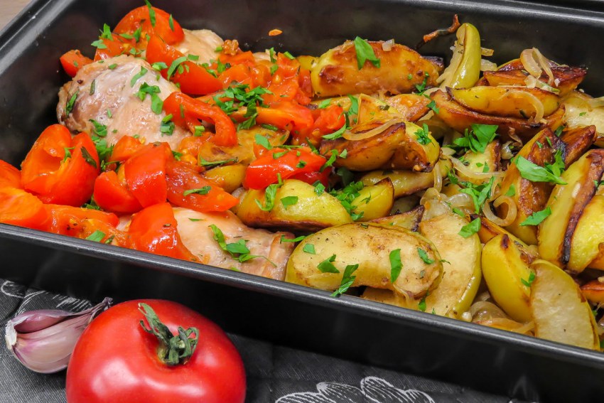 Картошка лук морковь болгарский перец