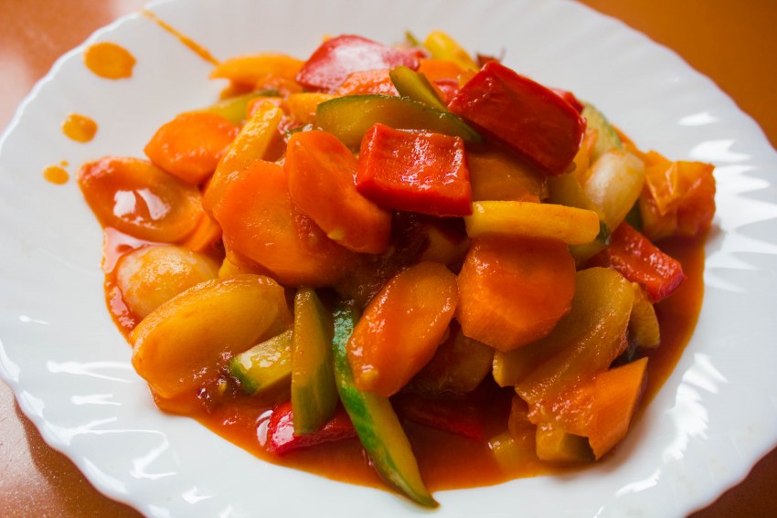 Хашлама с картофелем