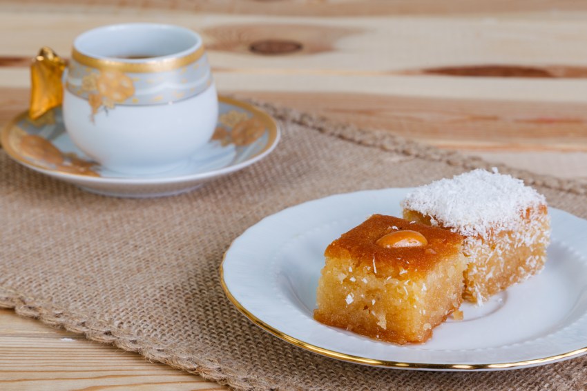 Турецкий десерт из манки