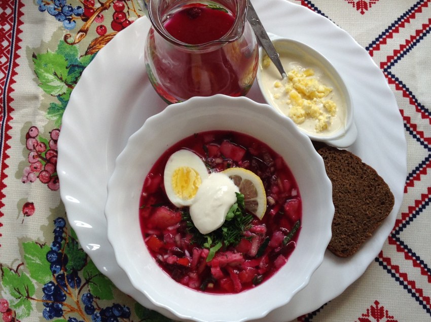 Белорусская кухня холодник