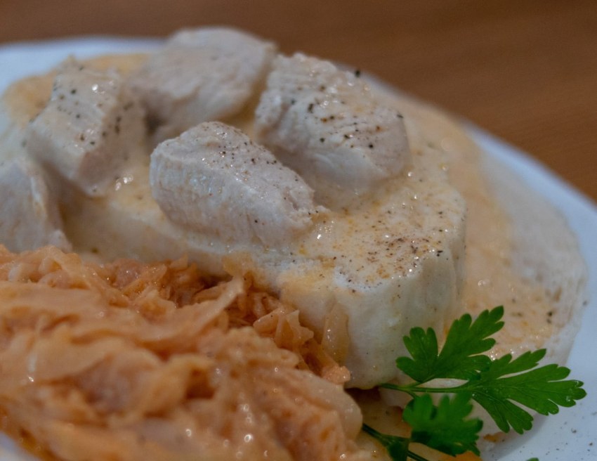 Гуляш из курицы кухня наизнанку