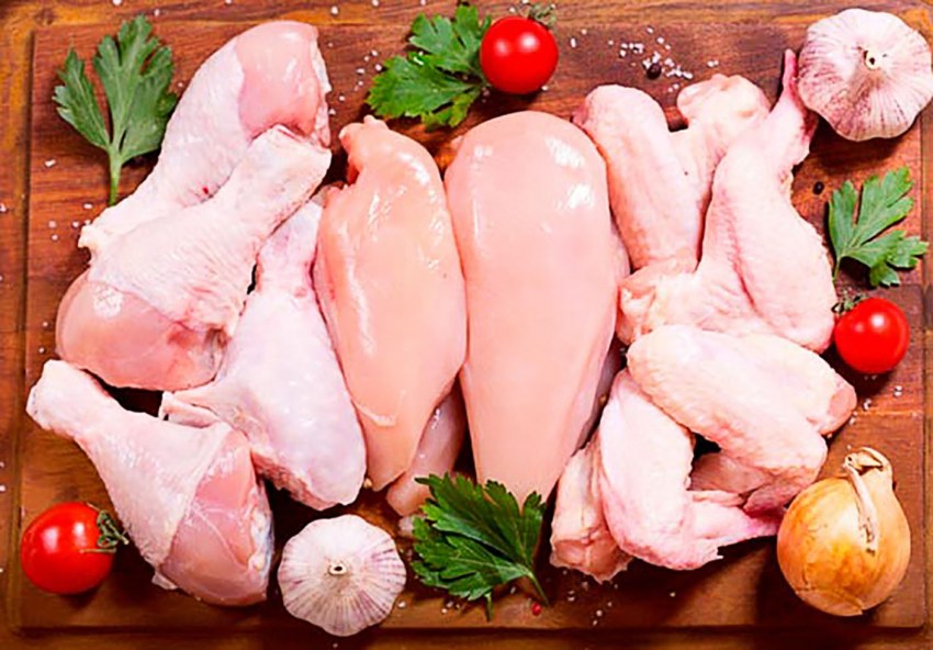 Охлажденная куриная продукция