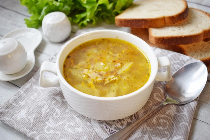 Рыбный суп с гречкой