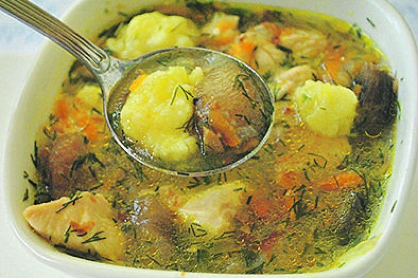 Куриный супчик с гречкой