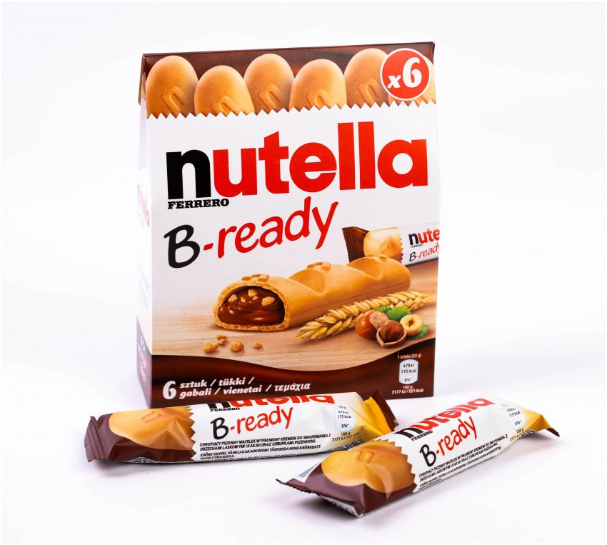 Вафельный батончик Nutella b-ready 22г