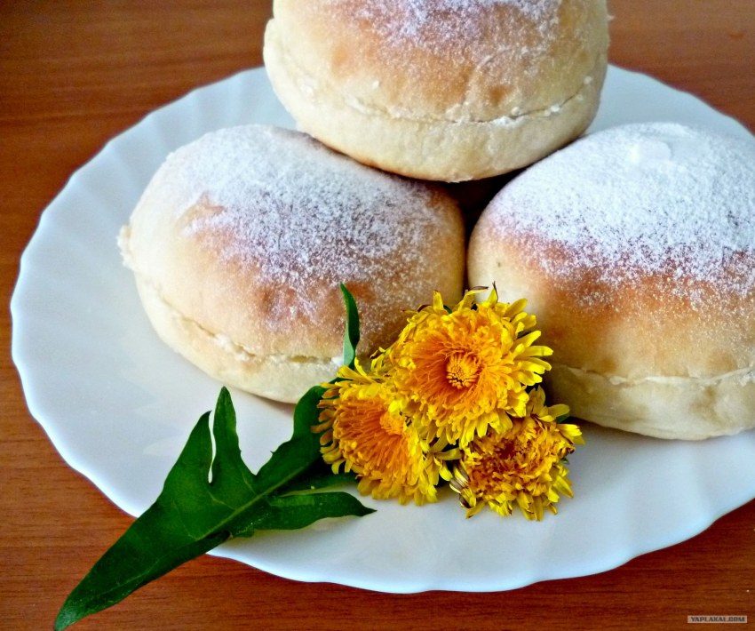 Круглые булочки