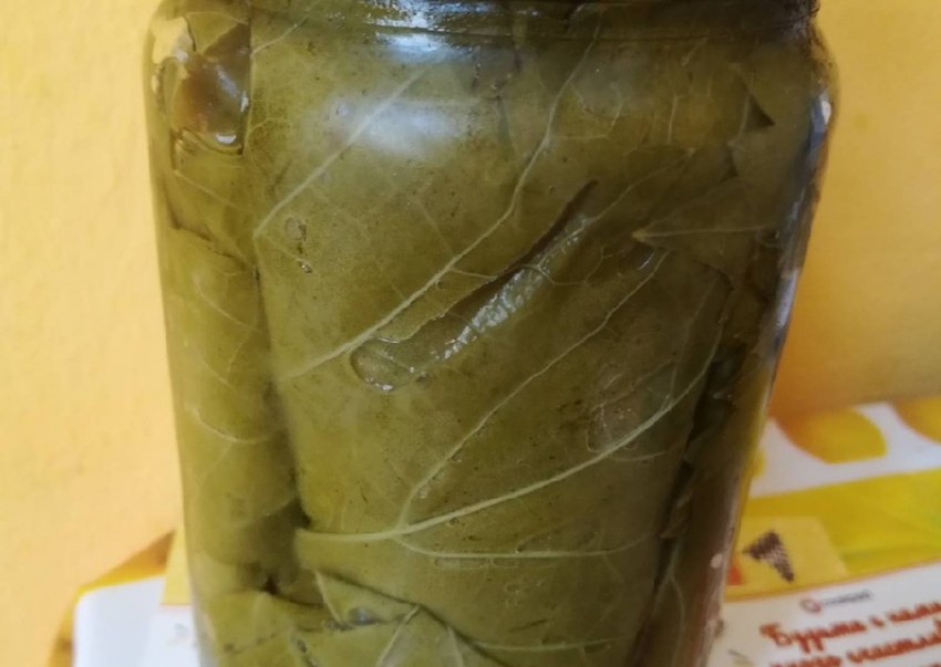Листья винограда для долмы