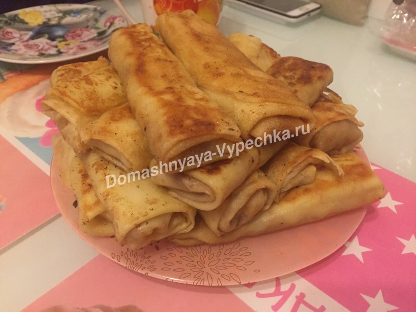 Блины фаршированные